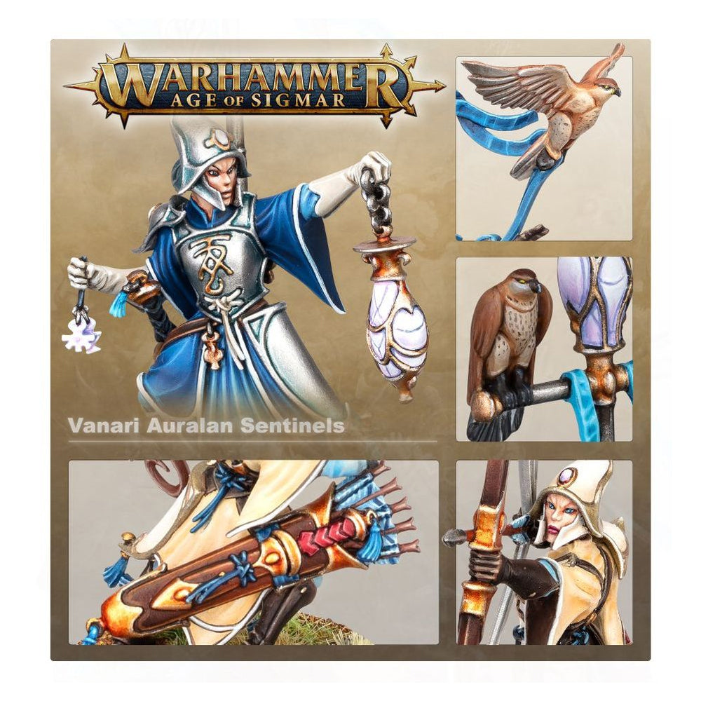 Warhammer Age of Sigmar: Vanari Auralan Sentinels miniatiūrų rinkinys