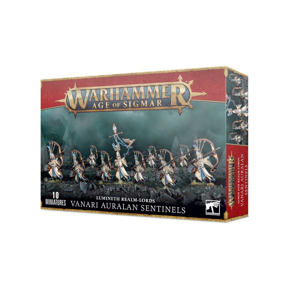 Warhammer Age of Sigmar: Vanari Auralan Sentinels miniatiūrų rinkinys