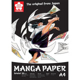 Sakura Manga Paper Drawing Pad, 20 sheets, 250 gsm