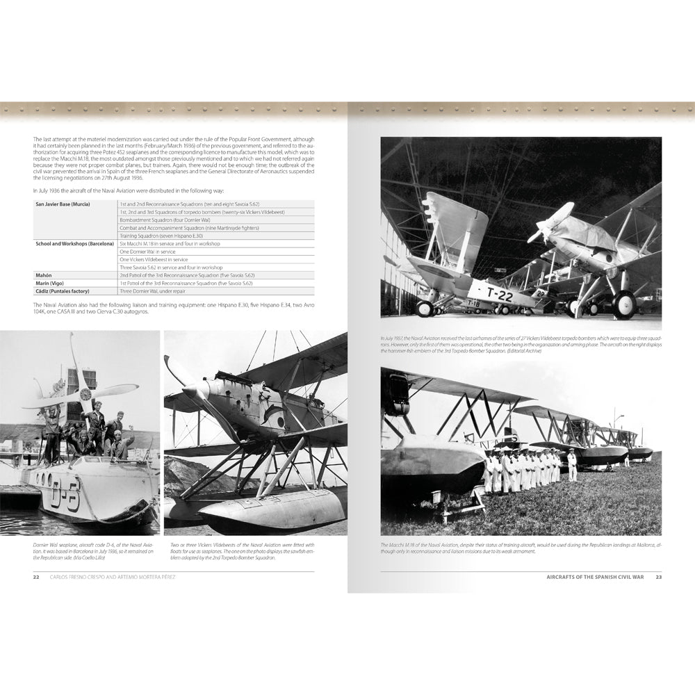 ABTEILUNG 502 Aircraft of the Spanish Civil War 1936-1939 Learning Book