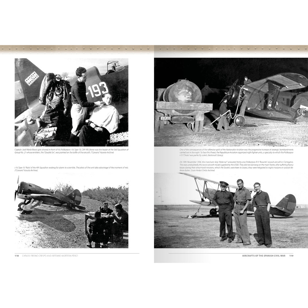 ABTEILUNG 502 Aircraft of the Spanish Civil War 1936-1939 Learning Book