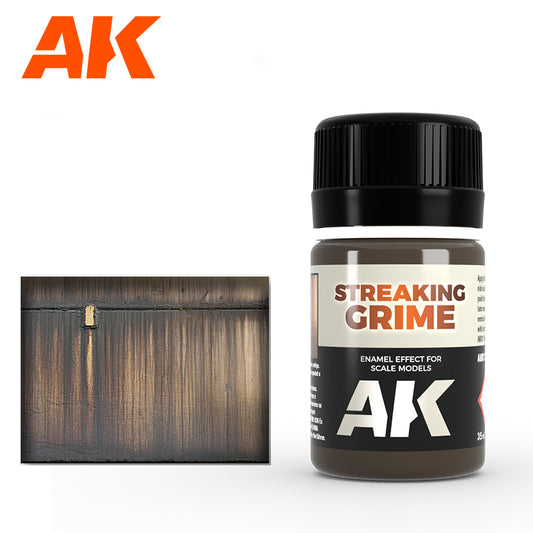 AK Interactive Streaking Grime efekto dažai, 35 ml