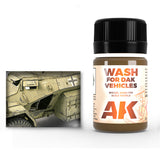 AK Interactive sendinimo priemonė Wash for DAK Vehicles, 35 ml