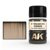 AK Interactive Streaking Grime for DAK Vehicles efekto dažai, 35 ml