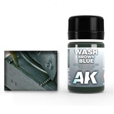 AK Interactive sendinimo priemonė Wash for Panzer Grey, 35 ml