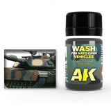 AK Interactive sendinimo priemonė Wash for NATO Tanks, 35 ml