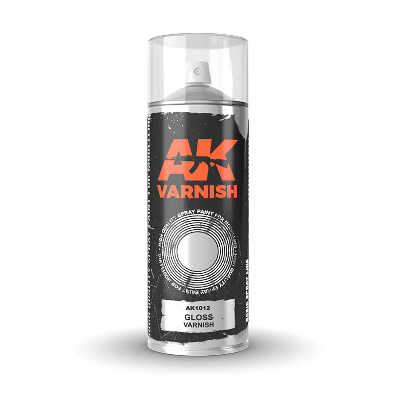 AK Interactive blizgus purškiamas lakas, 400 ml