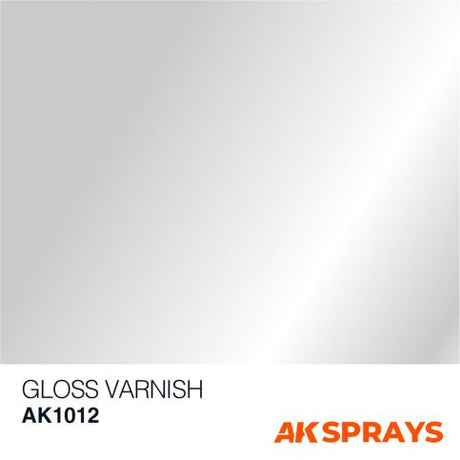 AK Interactive Gloss Varnish Spray, 400 ml