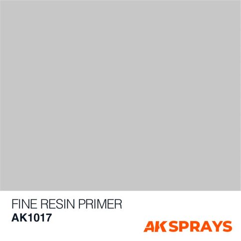 AK Interactive Fine Resin Primer Spray, 150 ml