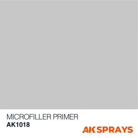 AK Interactive Microfiller purškiamas gruntas, 150 ml