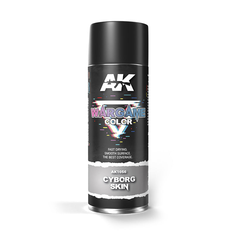 AK Interactive Wargame Cyborg Skin Spray purškiami dažai-gruntas, 400 ml