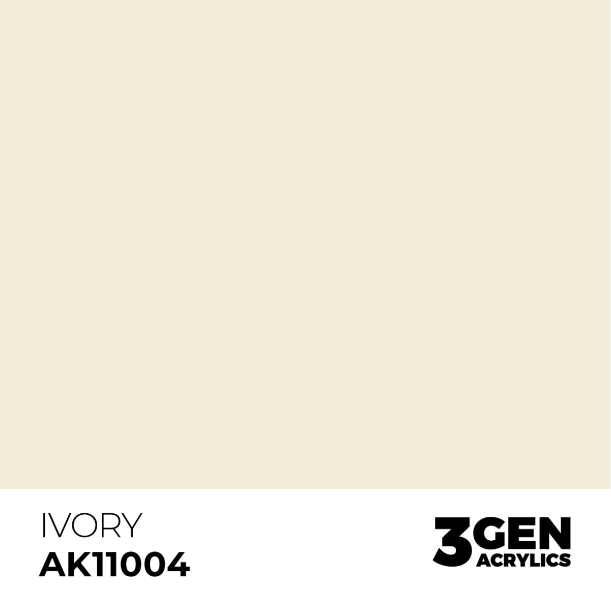 AK Interactive 3GEN Acrylic Paint, colours 1-73 (part 1/3)