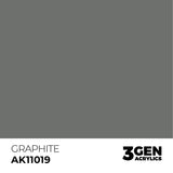 AK Interactive 3GEN akriliniai dažai, spalvos 1-73 (1/3 dalis)
