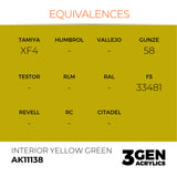 AK Interactive 3GEN Acrylic Paint, colours 74-146 (part 2/3)