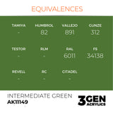 AK Interactive 3GEN Acrylic Paint, colours 147-231 (part 3/3)