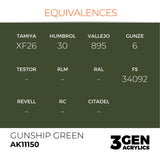 AK Interactive 3GEN Acrylic Paint, colours 147-231 (part 3/3)