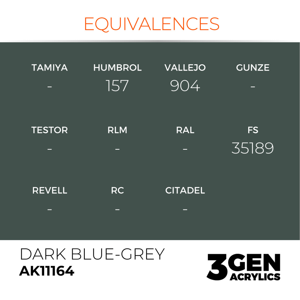 AK Interactive 3GEN Acrylic Paint, colours 147-231 (part 3/3)