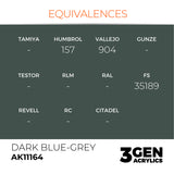 AK Interactive 3GEN Acrylic Paint, colours 147-231 (part 3/3)