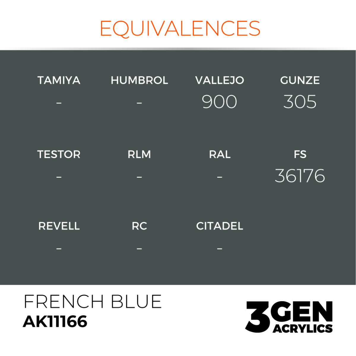 AK Interactive 3GEN Acrylic Paint, colours 147-231 (part 3/3)