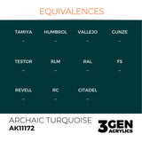 AK Interactive 3GEN Acrylic Paint, colours 147-231 (part 3/3)