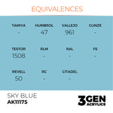 AK Interactive 3GEN Acrylic Paint, colours 147-231 (part 3/3)
