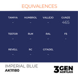 AK Interactive 3GEN Acrylic Paint, colours 147-231 (part 3/3)