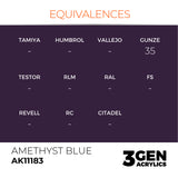 AK Interactive 3GEN Acrylic Paint, colours 147-231 (part 3/3)