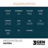 AK Interactive 3GEN Acrylic Paint, colours 147-231 (part 3/3)