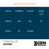 AK Interactive 3GEN Acrylic Paint, colours 147-231 (part 3/3)
