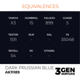 AK Interactive 3GEN Acrylic Paint, colours 147-231 (part 3/3)