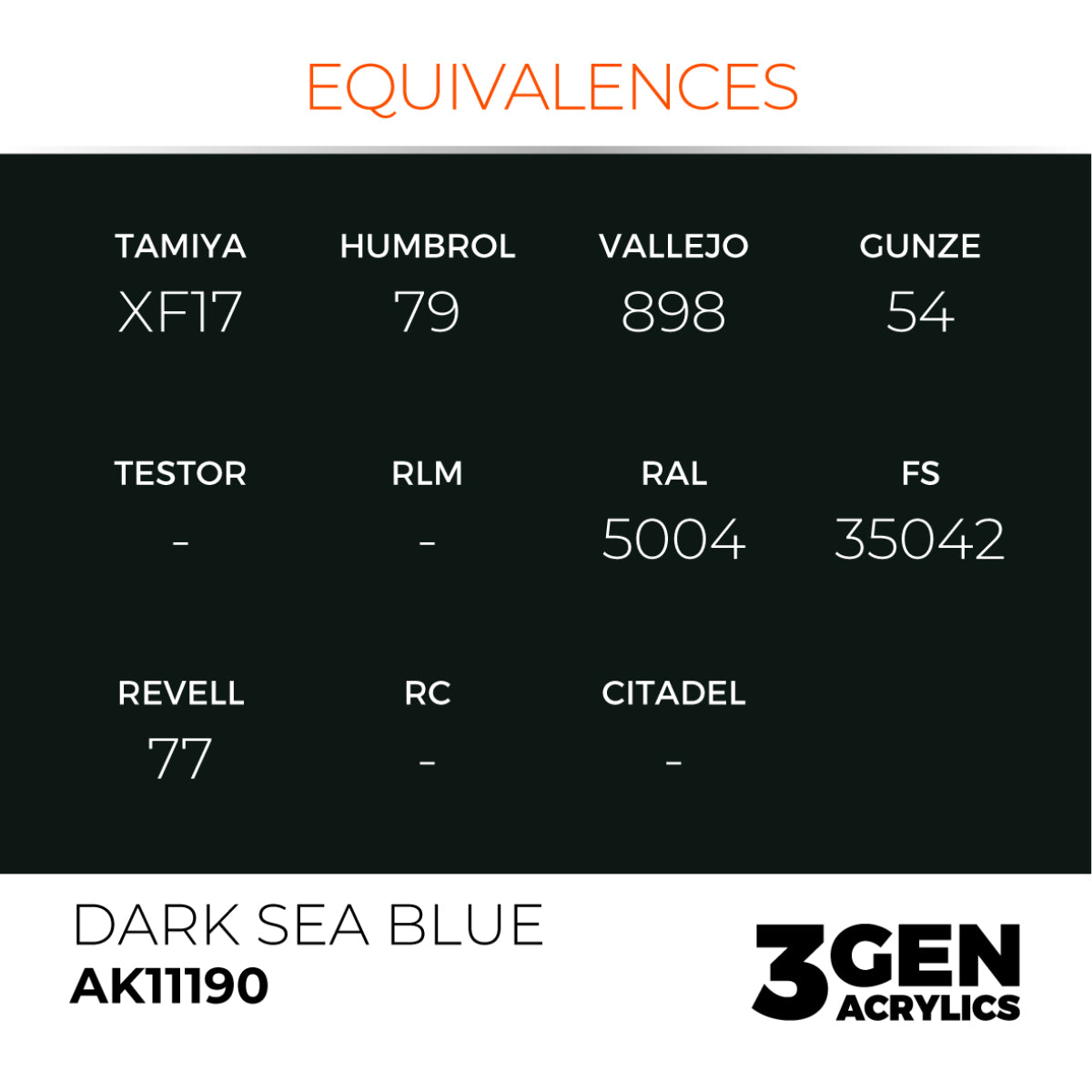 AK Interactive 3GEN Acrylic Paint, colours 147-231 (part 3/3)