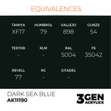 AK Interactive 3GEN Acrylic Paint, colours 147-231 (part 3/3)