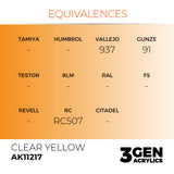 AK Interactive 3GEN Acrylic Paint, colours 147-231 (part 3/3)
