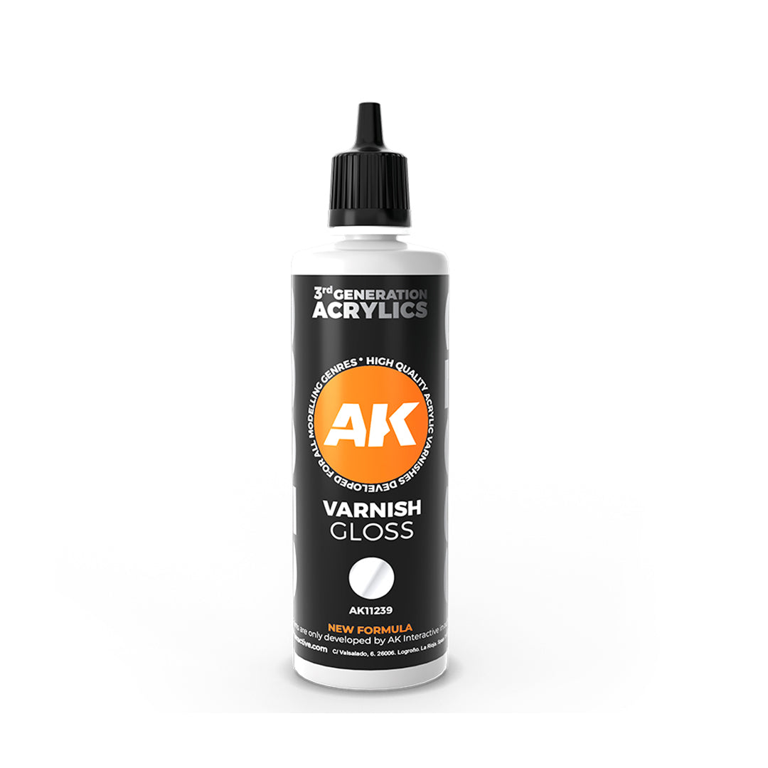 AK Interactive 3GEN Gloss Varnish, 100 ml