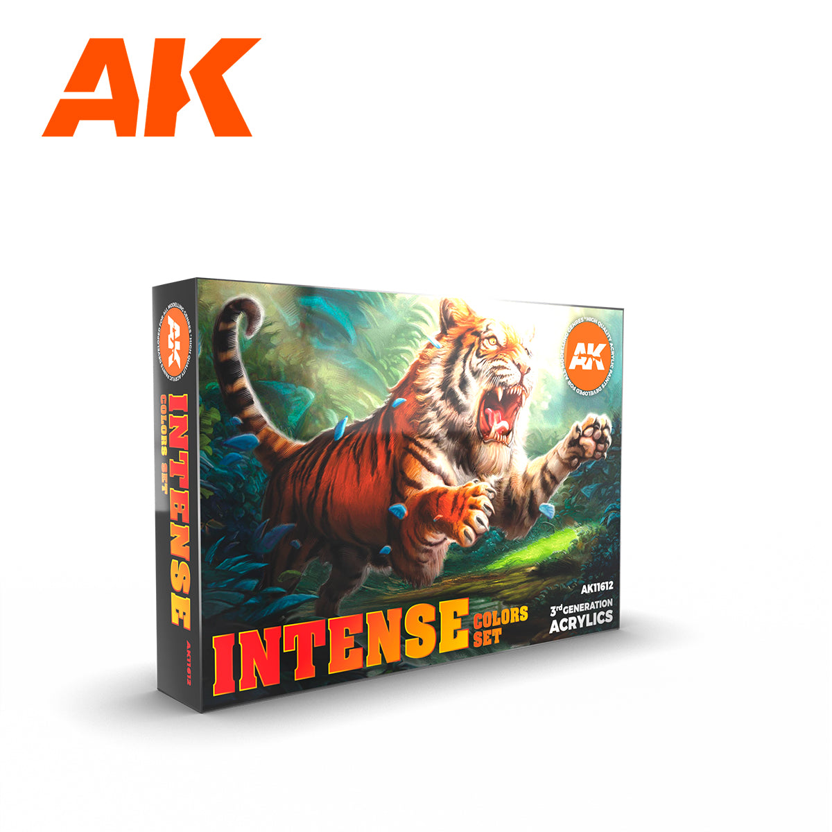 AK Interactive Intense 3GEN akrilinių dažų rinkinys, 6x17 ml