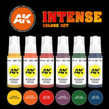 AK Interactive Intense 3GEN akrilinių dažų rinkinys, 6x17 ml