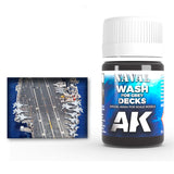 AK Interactive sendinimo priemonė Naval Wash for Grey Decks, 35 ml