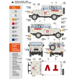 AK Interactive FJ43 SUV su kietu viršumi surenkamas modelis, 1:35