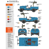 AK Interactive FJ43 Pickup with DShKM Scale Model, 1:35