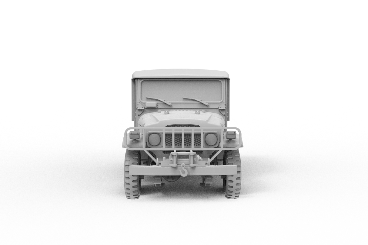 AK Interactive FJ43 SUV with soft top IDF & LAF Scale Model, 1:35