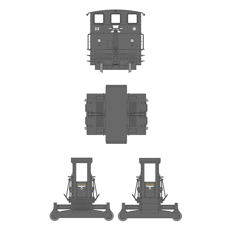 AK Interactive Breuer IV Rail Shunter Scale Model, 1:35