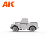 AK Interactive Land Rover 88 Series IIA Rover 8 Scale Model, 1:35