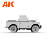 AK Interactive Land Rover 88 Series IIA Rover 8 surenkamas modelis, 1:35