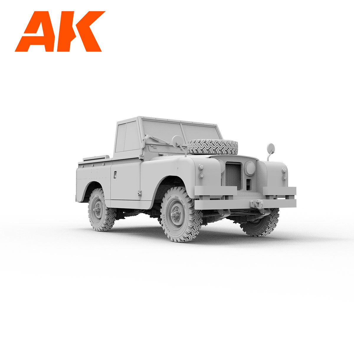 AK Interactive Land Rover 88 Series IIA Rover 8 surenkamas modelis, 1:35