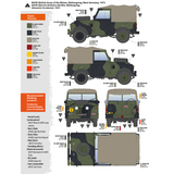 AK Interactive Land Rover 88 Series IIA Rover 8 Scale Model, 1:35