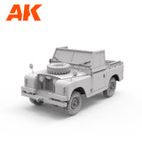 AK Interactive Land Rover 88 Series IIA Rover 8 surenkamas modelis, 1:35