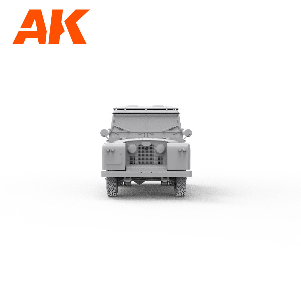 AK Interactive Land Rover 88 Series IIA universalo surenkamas modelis, 1:35