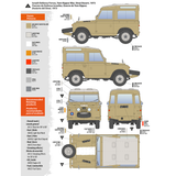 AK Interactive Land Rover 88 Series IIA Station Wagon Scale Model, 1:35