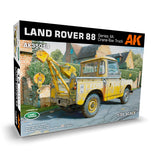 AK Interactive Land Rover 88 Series IIA krano-vilkiko surenkamas modelis, 1:35