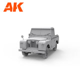 AK Interactive Land Rover 88 Series IIA krano-vilkiko surenkamas modelis, 1:35